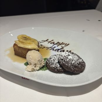 Eddie V's Prime Seafood - Birthday dessert - Seafood Near Me - Plano, Texas Eddie V's Prime Seafood - Birthday dessert - Seafood Near Me - Plano, Texas