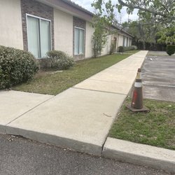 After we finished both pressure washing and soft washing this commercial building