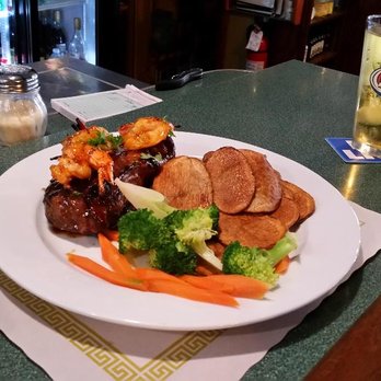Vinnie's All-Star Bar & Grill - Gf got the strip stake with shrimp and veggies, the steak was cooked just right and one of the best steaks i have tasted in quite a while. - Portuguese Near Me - Harrison, New Jersey Vinnie's All-Star Bar & Grill - Gf got the strip stake with shrimp and veggies, the steak was cooked just right and one of the best steaks i have tasted in quite a while. - Portuguese Near Me - Harrison, New Jersey