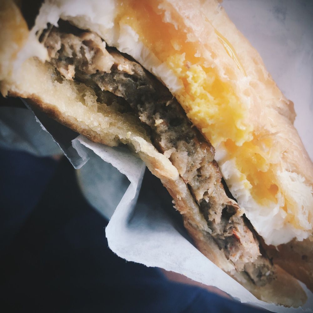 Ellianos Coffee Company - Either I am hungry or this sausage breakfast sandwich is that darn good. - Coffee & Tea Near Me - Jacksonville, Florida