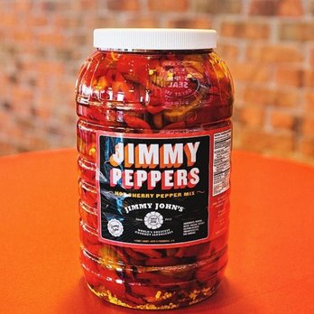 Jimmy John's - a jar of pickled peppers - Fast Food Near Me - Draper, Utah Jimmy John's - a jar of pickled peppers - Fast Food Near Me - Draper, Utah