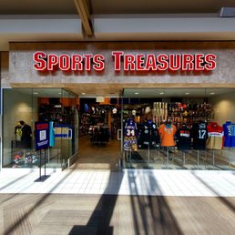 Exterior outside entrance of Sports Treasures - Riverside, California Exterior outside entrance of Sports Treasures - Riverside, California