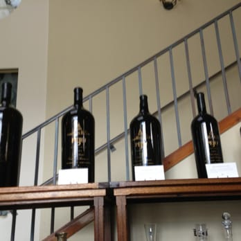 Peju Winery - Wines on display - Wine Tasting Room Near Me - Rutherford, California Peju Winery - Wines on display - Wine Tasting Room Near Me - Rutherford, California
