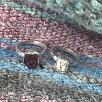 Silverwork Studios - End product- stackable - Jewelry Near Me - Sausalito, California