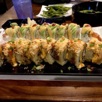 Hikari Sushi - Golden Tiger Roll (P), SUPER MEXICAN - Sushi Bars Near Me - Simi Valley, California