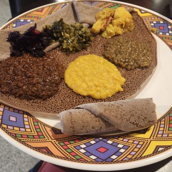 Kare Ethiopian Restaurant - Vegan platter for 1 - Desserts Near Me - Phoenix, Arizona Kare Ethiopian Restaurant - Vegan platter for 1 - Desserts Near Me - Phoenix, Arizona