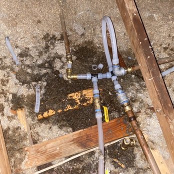 CMD Plumbing - Unnecessary water damage and trash left in the attic. Very unprofessional! - Plumbing Near Me CMD Plumbing - Unnecessary water damage and trash left in the attic. Very unprofessional! - Plumbing Near Me