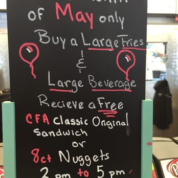 Chick-fil-A - Limited Time Offer! - Fast Food Near Me - Dumfries, Virginia
