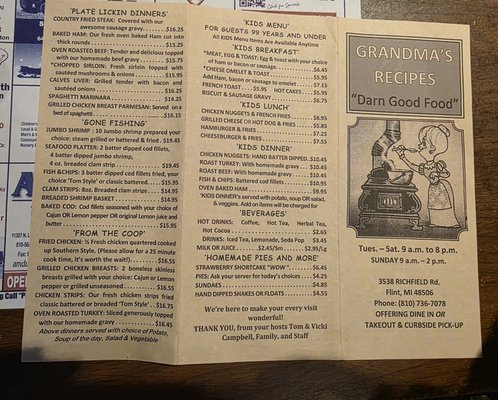 Menu photo 2 Grandma's Recipes Flint, MI Menu photo 2 Grandma's Recipes Flint, MI