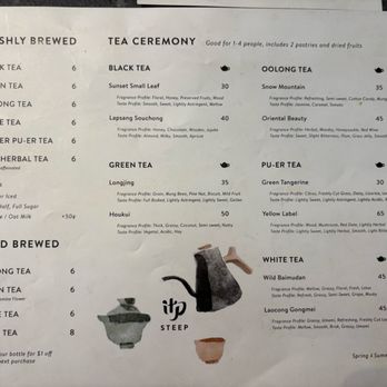 Steep - Tea Rooms Near Me - Los Angeles, California Steep - Tea Rooms Near Me - Los Angeles, California