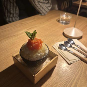 Konban - Yuzu sorbet - Izakaya Near Me - New York, New York Konban - Yuzu sorbet - Izakaya Near Me - New York, New York