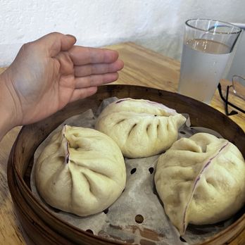 Hidden Dumpling House - Chicken and mushroom buns - Chinese Near Me - Elk Grove, California