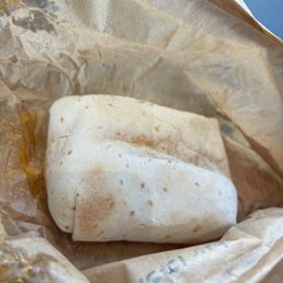Stale as heck, dehydrated and dry burrito. Stale as heck, dehydrated and dry burrito.