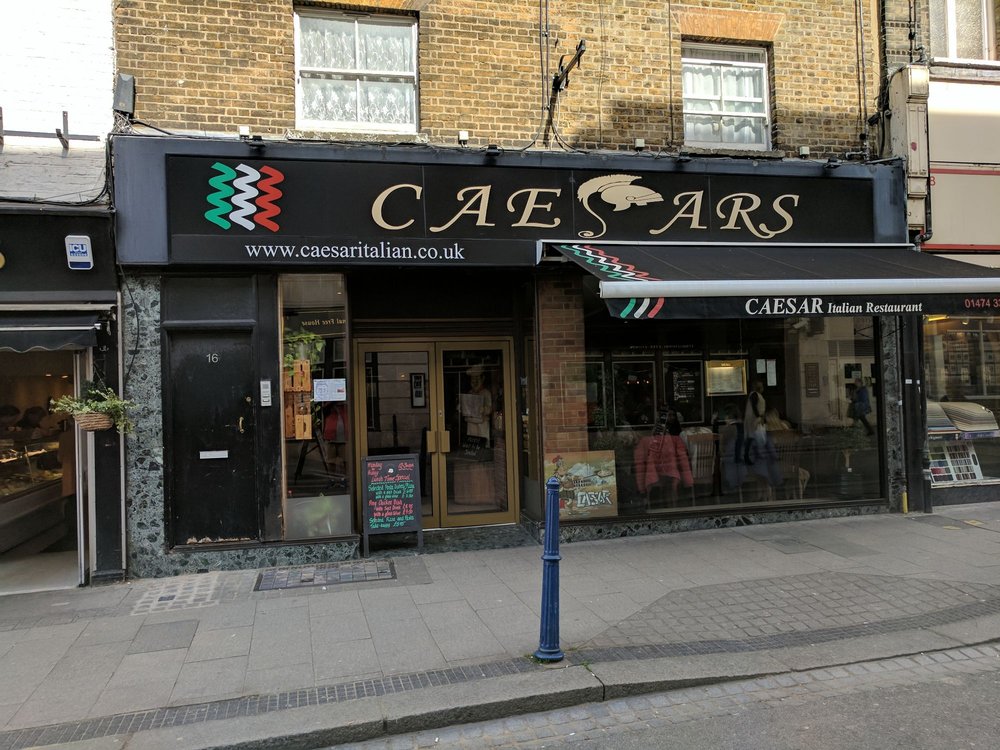 CAESARS ITALIAN 1617 King St, Gravesend, Kent, United Kingdom