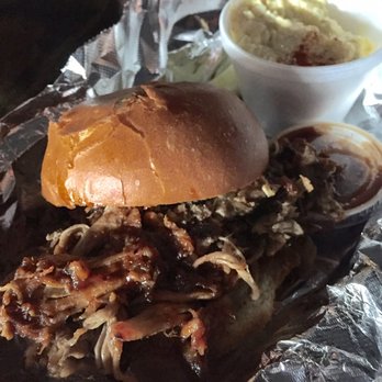 Neighbors - Pulled pork sandwich ($10.50) - Pubs Near Me - Nashville, Tennessee Neighbors - Pulled pork sandwich ($10.50) - Pubs Near Me - Nashville, Tennessee
