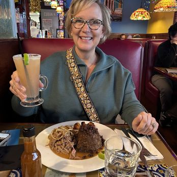 Cuban Kitchen - Pork dish with a Paloma! - Cuban Near Me - Bend, Oregon