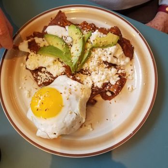 Manitas Cafe - Chiliquilles mole. - Salvadoran Near Me - San Francisco, California Manitas Cafe - Chiliquilles mole. - Salvadoran Near Me - San Francisco, California