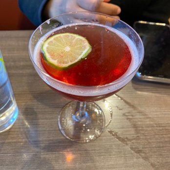 Snooze, an A.M. Eatery - Cosmopolitan Mimosa - Breakfast & Brunch Near Me - Addison, Texas