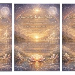 Spiritually Awakened Reiki - Reiki Training Manuals I-III Now Available, & are delivered in PDF format. Reiki certification is provided upon completion. DM me directly.