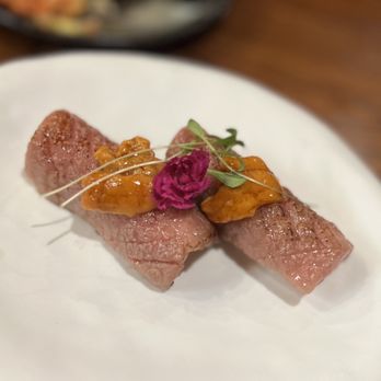 Fujiya - Waygu Beef with Uni - Japanese Near Me - Elk Grove, California Fujiya - Waygu Beef with Uni - Japanese Near Me - Elk Grove, California