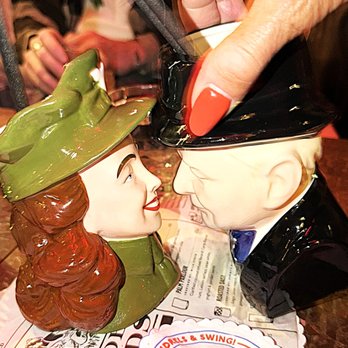 Cahoots Bar - Vera and Winston getting cozy - Bars Near Me - Soho, XGL