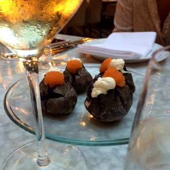 Palmen - Blue potato appetizers - Restaurants Near Me - Oslo, 03