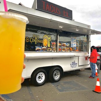 Tacos El Centenario - Mango/Pineapple Agua Fresca - Tacos Near Me - Oxnard, California