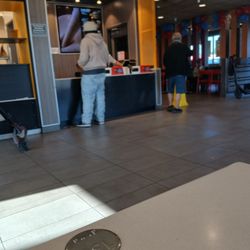McDonald's - I sat this far away after and i can still smell the nasty smell