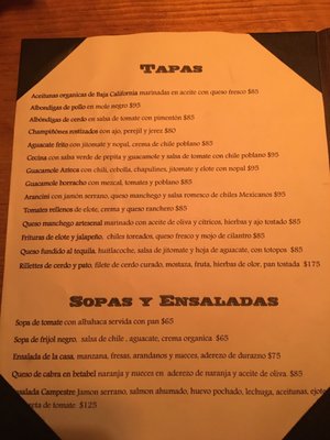 Menu photo 4 Los Campos Guanajuato, GUA