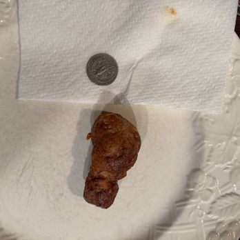Bonchon Manassas - Size of a "chicken wing" relative to a Quarter - Chicken Wings Near Me - Manassas, Virginia