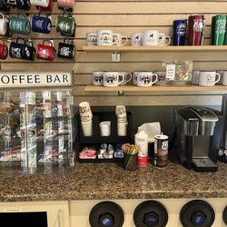 Door County KOA - Coffee bar in store
