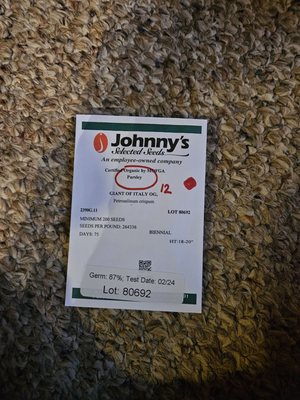 Johnny's Selected Seeds by null