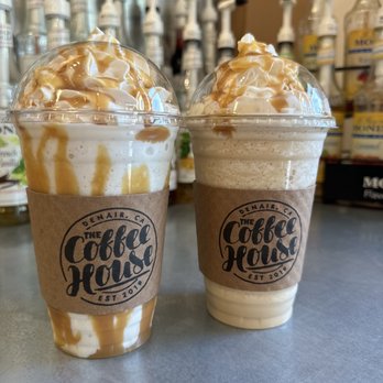 The Coffee House - two cups of iced coffee - Coffee & Tea Near Me - Denair, California The Coffee House - two cups of iced coffee - Coffee & Tea Near Me - Denair, California