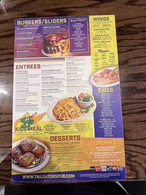 Menu photo 1 Tailgators Pub & Grill Montgomery, TX Menu photo 1 Tailgators Pub & Grill Montgomery, TX