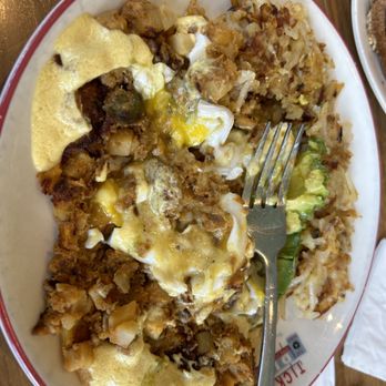 Tick Tock Diner - Chorizo Hash Benny - Diners Near Me - Clifton, New Jersey Tick Tock Diner - Chorizo Hash Benny - Diners Near Me - Clifton, New Jersey