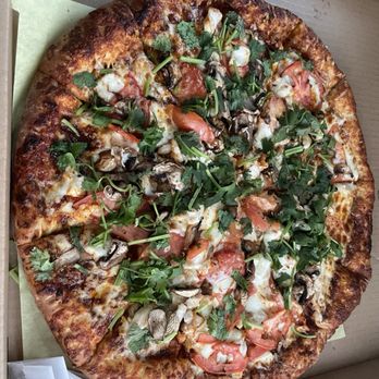 Thai Curry Pizza - Tom Yum Chicken Pizza - Pizza Near Me - Long Beach, California Thai Curry Pizza - Tom Yum Chicken Pizza - Pizza Near Me - Long Beach, California