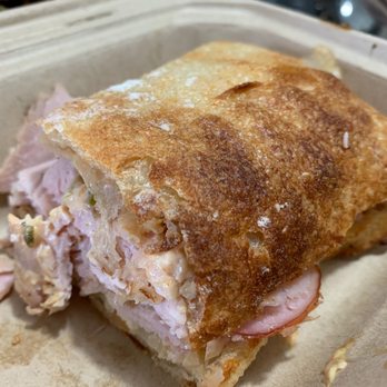 Rolo's - Smoked turkey - I almost didn't order it because of the blue cheese but I loved it. The blue cheese was very subtle and really "worked". - Sandwiches Near Me - Ridgewood, New York Rolo's - Smoked turkey - I almost didn't order it because of the blue cheese but I loved it. The blue cheese was very subtle and really "worked". - Sandwiches Near Me - Ridgewood, New York