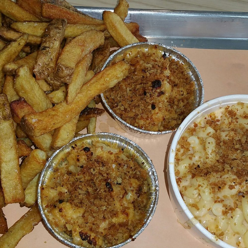 Butchies - Sides: mac n cheese, cauliflower cheesy casserole, fries - Salad Near Me - Whitby, Ontario Butchies - Sides: mac n cheese, cauliflower cheesy casserole, fries - Salad Near Me - Whitby, Ontario