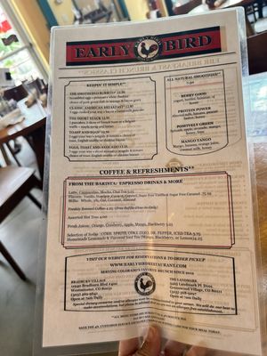 Menu photo 3 Early Bird Restaurant - Midtown Denver, CO