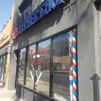 Mj's Barber Lounge - Front of Barber Shop - Barbers Near Me - Alhambra, California