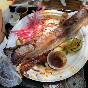 Maple Block Meat Co - $50 beef rib aftermath. - Barbeque Near Me - Los Angeles, California Maple Block Meat Co - $50 beef rib aftermath. - Barbeque Near Me - Los Angeles, California