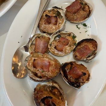 PortuCale Restaurant & Bar - Crab stuffed clams - Portuguese Near Me - Newark, New Jersey PortuCale Restaurant & Bar - Crab stuffed clams - Portuguese Near Me - Newark, New Jersey