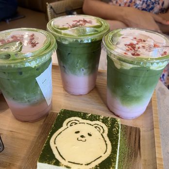 Meadow Dessert - Strawberry matcha  Matcha Tiramisu - Desserts Near Me - Astoria, New York