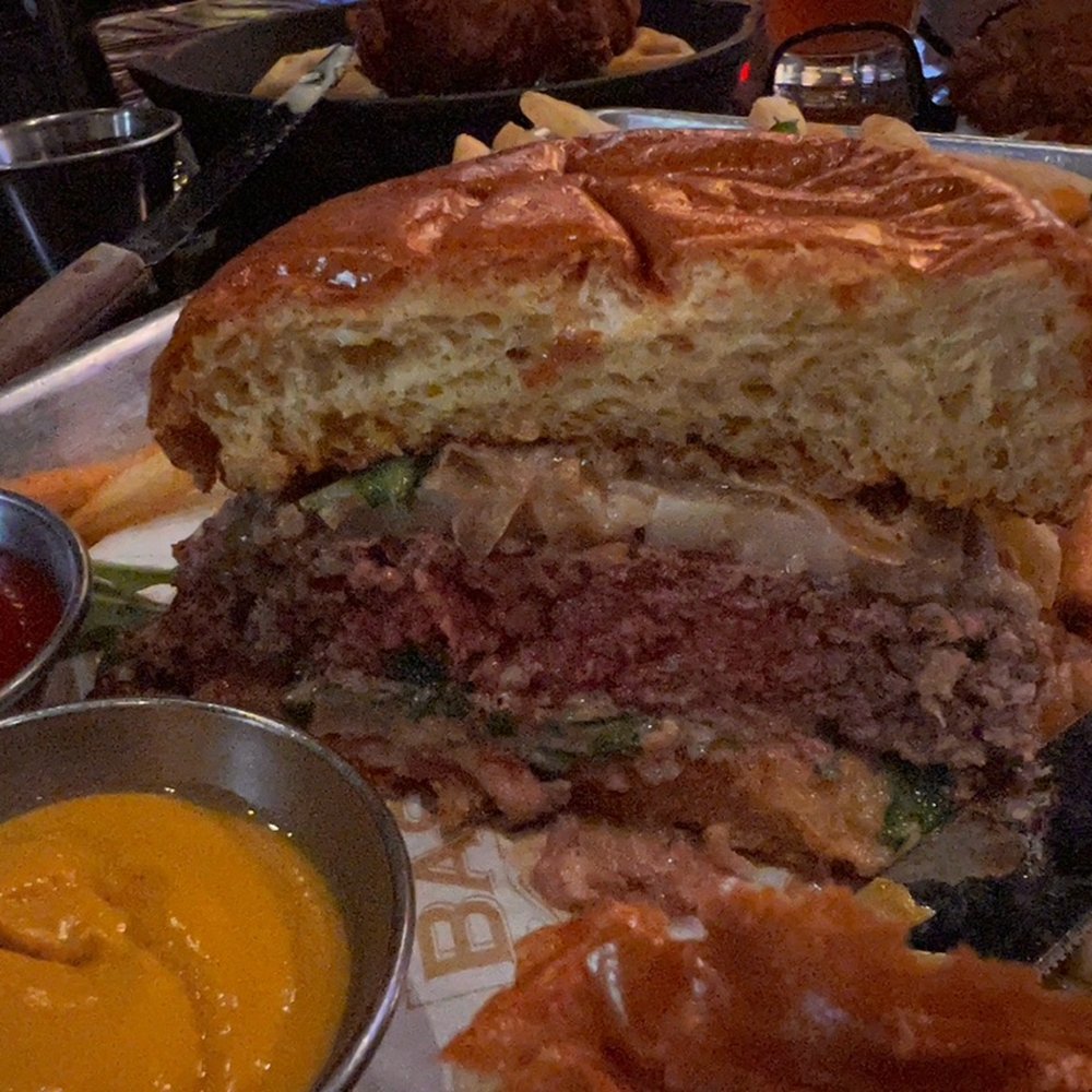 Basin 141 - perfectly cooked and perfectly delicious Basin Burger. $16. Worth it! - Gastropubs Near Me - Monrovia, California Basin 141 - perfectly cooked and perfectly delicious Basin Burger. $16. Worth it! - Gastropubs Near Me - Monrovia, California