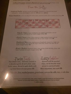 Menu photo 7 King’s Head Pub Freeport, ME