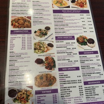 Rice Violet - Thai Near Me - Worcester, Massachusetts Rice Violet - Thai Near Me - Worcester, Massachusetts