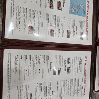 D'Pinoy Joint - Menu - Filipino Near Me - Las Vegas, Nevada