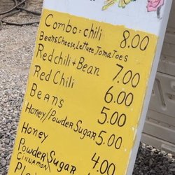 Mona's Fry Bread - Menu