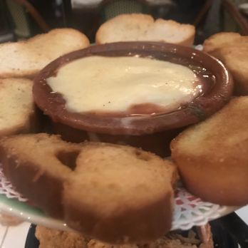 The Columbia - Tomato Sauce & Cheese - ok, needs to be served at a hotter temperature. - Spanish Near Me - St Augustine, Florida The Columbia - Tomato Sauce & Cheese - ok, needs to be served at a hotter temperature. - Spanish Near Me - St Augustine, Florida