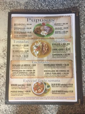 Menu photo 5 Las Americas Nashville, TN Menu photo 5 Las Americas Nashville, TN